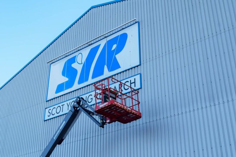 SYR building in West Midlands UK